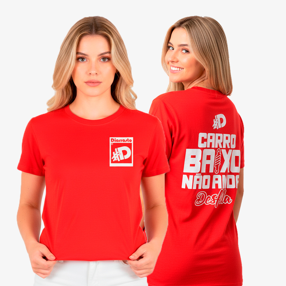 CAMISA CARRO BAIXO NÃO ANDA!